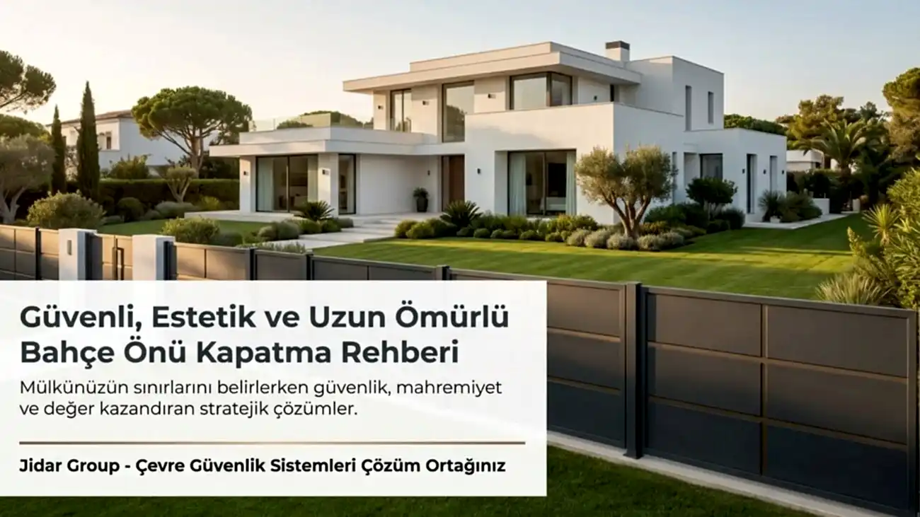 Bahçe Önünü Nasıl Kapatabilirim