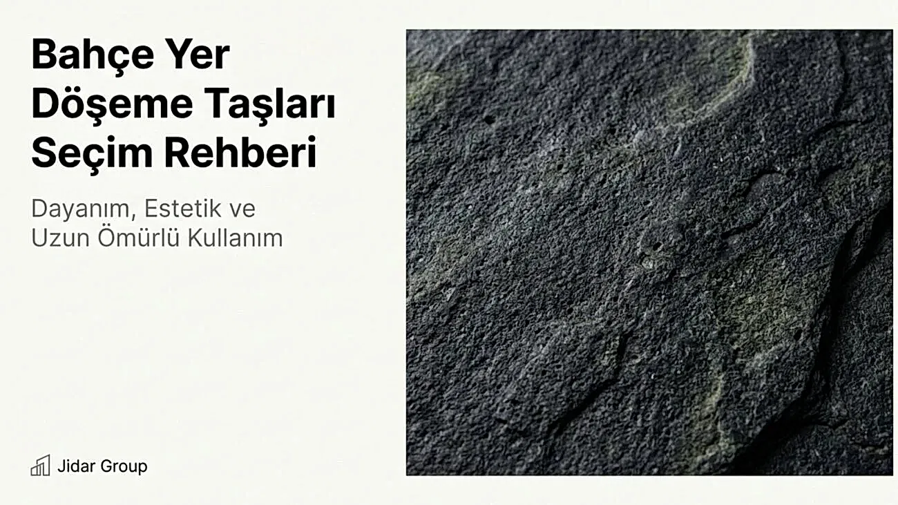 Bahçe Yer Döşeme Taşları Nasıl Seçilir