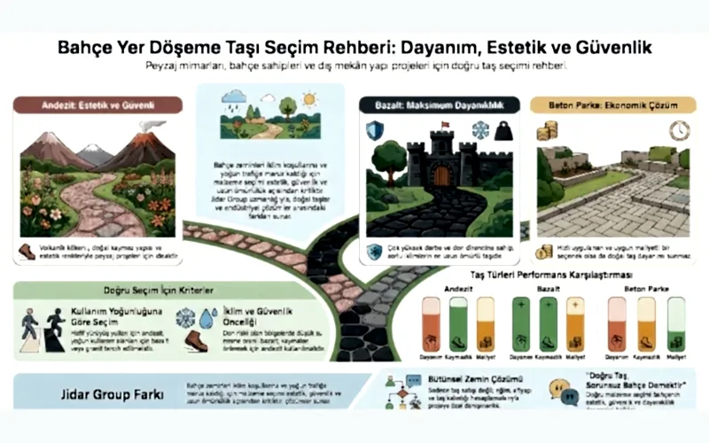 Bahçe Yer Döşeme Taşları Nasıl Seçilir? 2 Bahçe Yer Döşeme Taşları Nasıl Seçilir