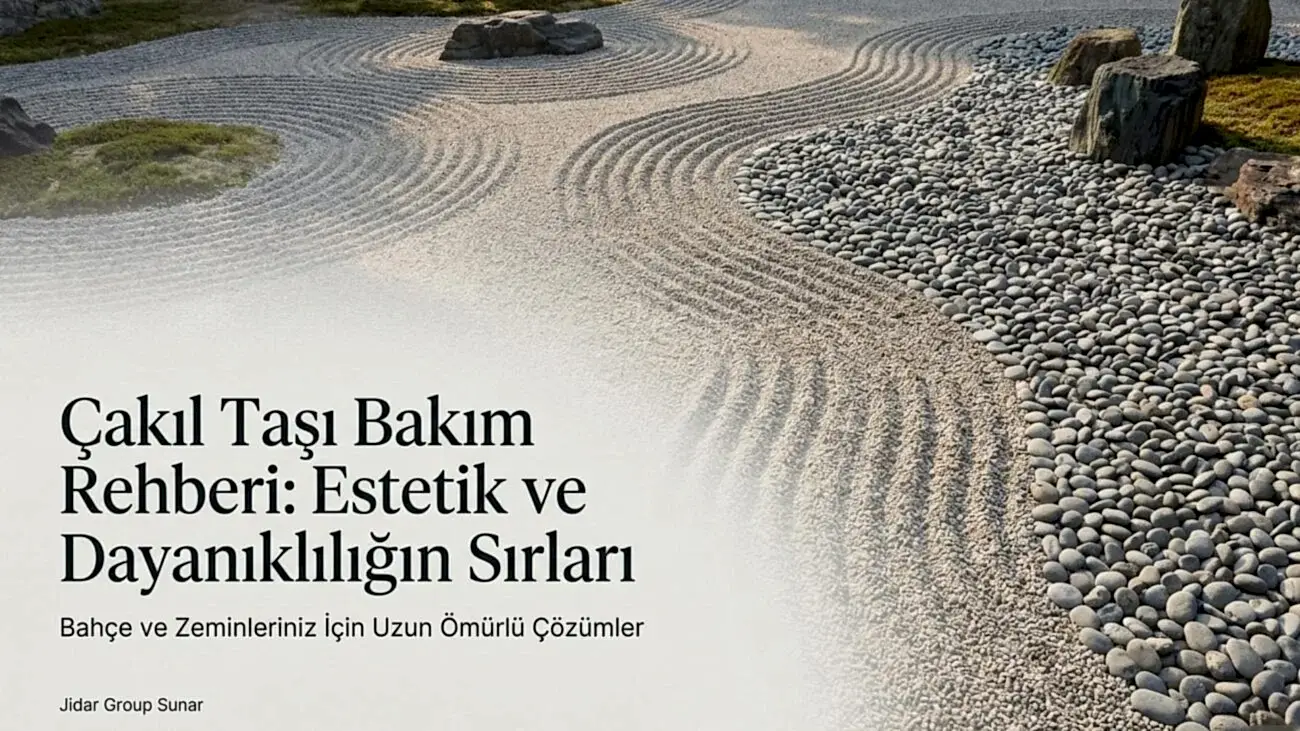 Çakıl Taşı Bakımı Nasıl Yapılır
