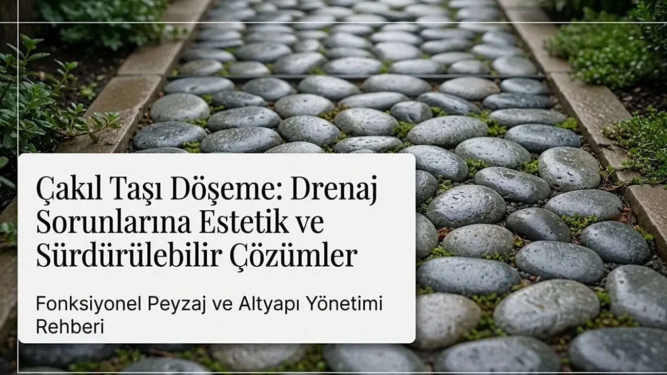 Çakıl Taşı Döşeme ile Drenaj Sorunlarına Estetik Çözüm