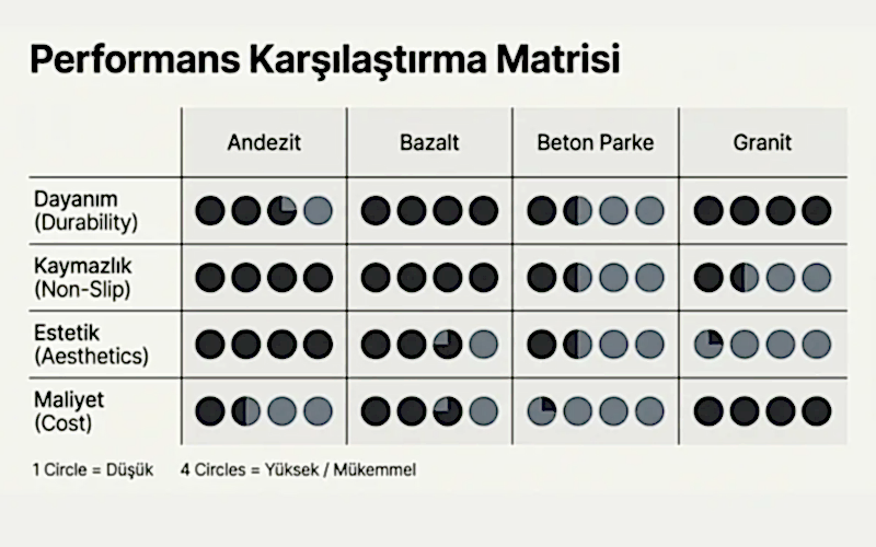 Bahçe Yer Döşeme Taşları Nasıl Seçilir? 10 Karşılaştırmalı Tablo Bahçe Döşeme Taşları