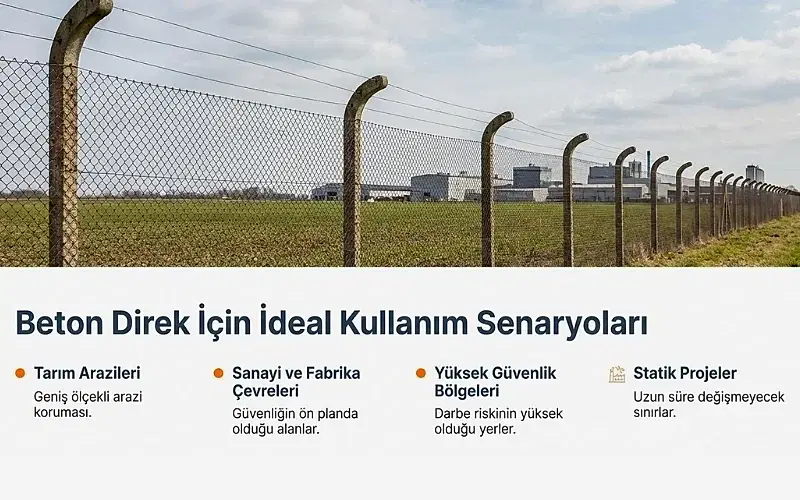 Ne Zaman Beton Direk Tercih Edilmeli