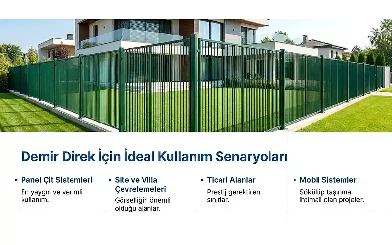 Ne Zaman Demir Direk Tercih Edilmeli