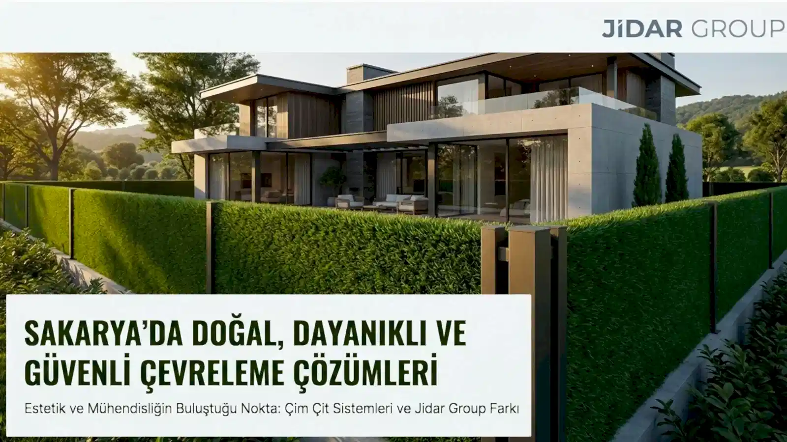 Sakarya En İyi Çim Çit Üreticileri