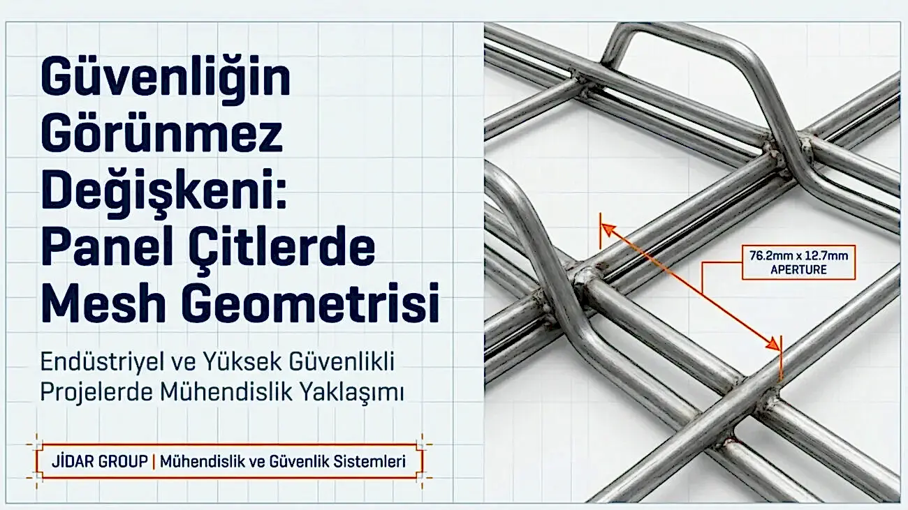 Panel Çitlerde Çit Mesh Aralığı