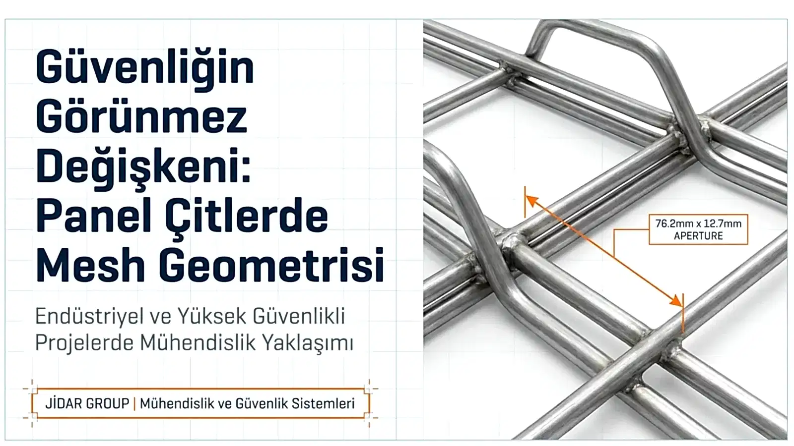 Panel Çitlerde Çit Mesh Aralığı